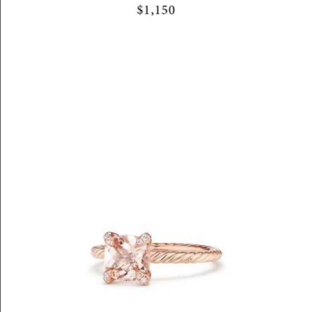 Chatelaine Ring (Morganite/Diamonds 18K Rose Gold)